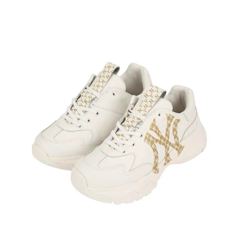 MLB New York Yankees White Sneakers